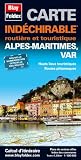 Alpes-Maritimes, Var. Carte Routi Re et Touristique