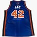 David Lee New York Knicks Autographed Swingman NBA Basketball Jersey (Road Blue)