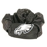 Philadelphia Eagles Black Hair Scrunchie - Hair Twist - Ponytail Holder