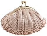 Jessica McClintock Pleated Frame Clutch