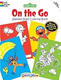 Sesame Street On the Go GemGlow Stained Glass Coloring Book (Sesame St Stained Glass Coloring Books)