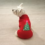 Dog Sweater - Christmas Tree Twinkle Star Holiday Dog Sweater - Small