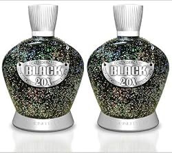Lot of 2 Black 20X Tanning Lotion by Designer Skin - Same Day Shipping