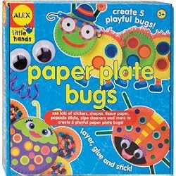 ALEX TOYS LITTLE HANDS PAPER PLATE BUGS