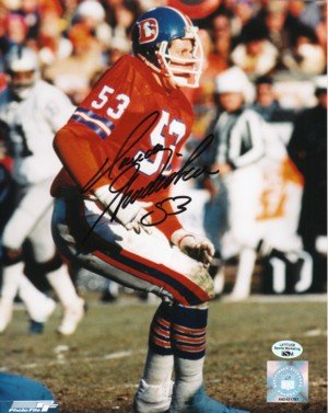 Randy Gradishar signed Denver Broncos 8x10 Photo