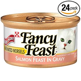 Fancy Feast Gourmet Cat Food, Marinated Morsels, 3-Ounce Cans (Pack of 24)