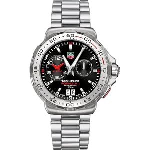 Tag Heuer Men's THWAH111CBA0850 Formula 1 Indy 500 Black Dial Watch