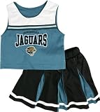 Jacksonville Jaguars Girl's 4-6X 2-Pc Cheerleader Jumper - Large (6X)
