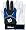 Wilson Professional Batting Gloves - Royal - Small