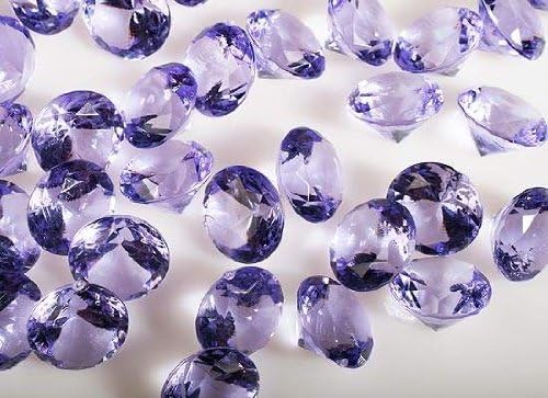 Translucent Acrylic Lavender 17 Carat Diamonds for Vase Fillers, Table Scatters, or Decoration