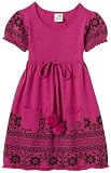 Roxy Girls 2-6x Teenie Wahine Déjà Vu Short Sleeve Intarsia Sweater Dress