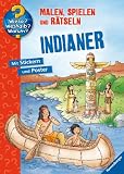 Indianer: Malen, Spielen und R&auml;tseln - 
