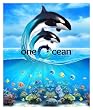 One Ocean Fleece Throw