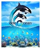 One Ocean Fleece Throw
