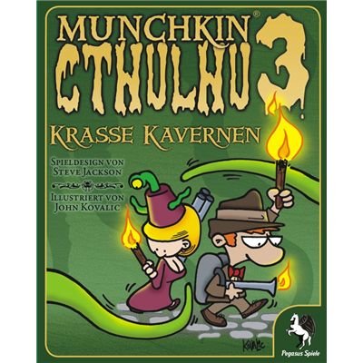 Pegasus Spiele 17188G - Munchkin Cthulhu 3: Krasse Kavernen Preisvergleich