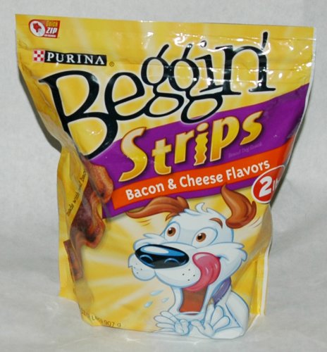 Purina Beggin' Strips Bacon & Cheese Flavors - 2lbs
