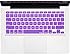 Kuzy - PURPLE Keyboard Cover Silicone Skin for MacBook Pro 13" 15" 17" (with or w/out Retina Display) iMac and MacBook Air 13" - Purple