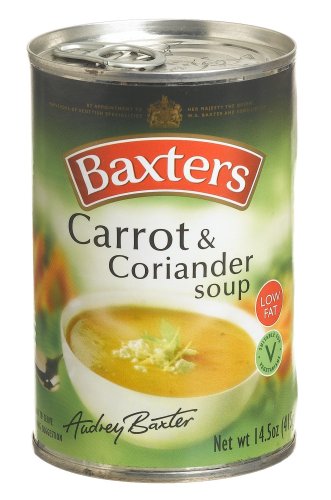 Baxters Carrot and Coriander Soup, 14.5-Ounce Cans (Pack of 12)