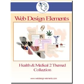 Health & Medical 2 Web Design Elements - Templates, Logos and Photos