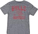 Chicago Bulls Tri-Blend Way Back Distressed Logo T-Shirt
