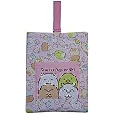 2016年 春物 すみっこぐらし シューズ入れ Sumikko gurashi ピンク◇28×23cm