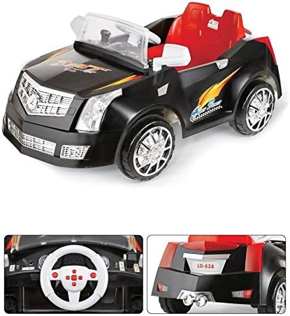 Cadillac Ctv Ride on Car #838 Remote Control Black