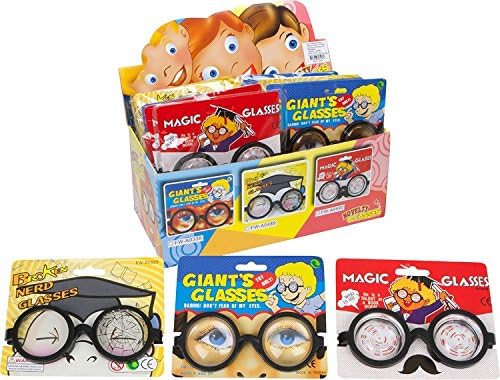 1 Pack of Assorted Funny Glasses