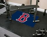 Boston Red Sox New Rubber Gym Floor Tile