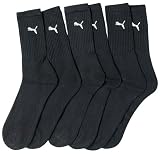 Puma Mens Three Pack Sports Sock Black
