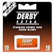 Derby Extra Stainless Double Edge Blades with Dispenser (10-Pack)