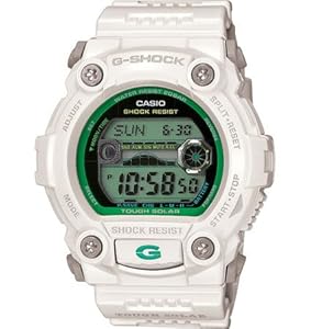 G-Shock G Shock Go Green Watch White 0