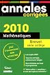 Math�matiques Brevet s�rie coll�ge 2010