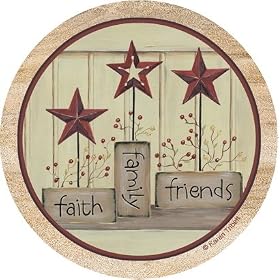 Faith Family Friends - Thirstystone Sandstone Coaster Set