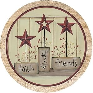 Faith Family Friends - Thirstystone Sandstone Coaster Set by