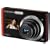 Samsung ST550 Digitalkamera (12 Megapixel, 4,6-fach Zoom, 8,9 cm (3,5 Zoll) Touchscreen, Front Display mit 1,5", Bildstabilisierung) orange
