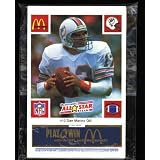 McDonald's NFL Play & Win 1986 Football Cards (All Star Blue Tab Set) 30 Cards (tabs still attached and unscratched)