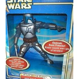 Star War Attack of the Clones Jango Fett Room Alarm by 