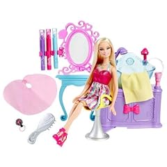 Mattel V4411 - Barbie Glam Haar Styling Salon
