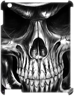 ALICASE Diy Cover Custom Case Skull For IPad 2,3,4 [Pattern-6]