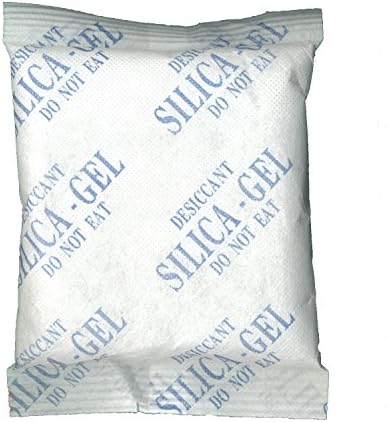 BasicWu High-Efficiency Silica Gel Desiccants Packets All-Purpose Moisture Absorber Dehumidifier for Food Storage,Bags,Shoes,Cloth,Toys,Leather,20 Gram,Pack of 10