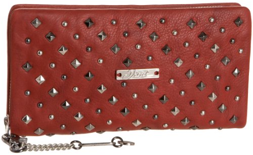 Diesel Women’s Granato Zip Around Purse Barn Red T4003 Small