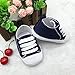 Voberry® Toddler Baby Boys Girls Anti-skid Basic Canvas Sneaker (6~12 Month, dark blue)