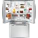 GE Profile : PFSS6PKXSS 36 25.5 cu. ft. French Door Refrigerator, Ice/Water - Stainless Steel