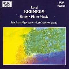 Berners - Songs and Music for Solo Piano