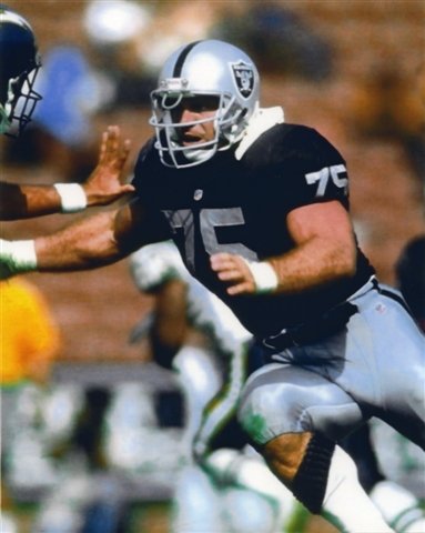 HOWIE LONG OAKLAND RAIDERS 8X10 SPORTS ACTION PHOTO (4)