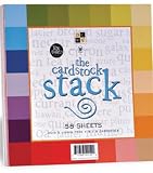 Cardstock Stack 8''x8'' Textured Paper - 58 PG