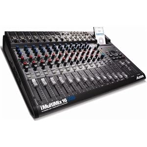 Alesis iMultiMix 16 USB 16-channel Compact Mixer with USB by 