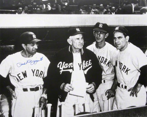 Phil Rizzuto New York Yankees - Dugout - Autographed 16x20 Photograph