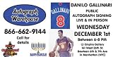 Danilo Gallinari Autographed/Hand Signed Replica Basketball Jersey (New York Knicks) PRE-ORDER signi
