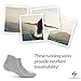 High Performance Running Socks No Blisters Dry Feet Ultra Breathability